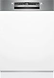 Bosch SMI4EVS08E, Serie 4, Smarter Geschirrspüler Teilintegriert 60 cm,...