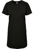 Urban Classics Damen Ladies Recycled Cotton Boxy Tee Dress Kleid, Schwarz, S EU