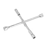Aramox 4 Wege Kreuzschlüssel, 17mm, 19mm, 21mm, 23mm, faltbarer...