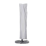 Mehr Garten – Premium Protect Ampelschirm-Abdeckung, Gestell gerade, 250(H) x63/57(B) cm...