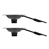 DECOMELODY 2 Stück Schwarzes Drehplatte Ersatzteile für Bürostuhl Drehbarer...