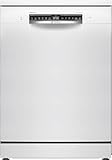 Bosch SMS4EVW08E, Smarter Geschirrspüler Freistehend 60 cm, Serie 4, Besteckschublade,...