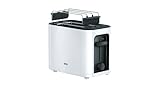 Braun HT 3010 WH Toaster | Doppelschlitz | Herausnehmbare Krümelschublade |...