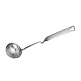 CLISPEED Edelstahl Suppenlöffel Mit Langem Stiel Edelstahl Schöpflöffel Für Hot Pot...