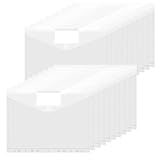 Bimormat 20 Pack Dokumententasche,A4 Transparent Dokumentenmappe mit 11...