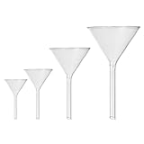 ULTECHNOVO Borosilikatglas, konischer Scheidetrichter, Scheidetrichter,...
