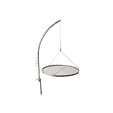Grillgalgen Schwenkgrill 3,5cm Rohr mit Erdspies aus Edelstahl T210 Ohne Rost !