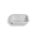 argee Emaille Bakeware - Einfache und praktische Emaille rechteckige Pfanne für Gasherd,...