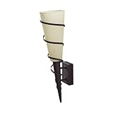 Lindby Wandleuchte, Wandlampe Innen Anouk (Landhaus Vintage Rustikal) in Braun...