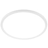 BRILONER - LED Deckenlampe mit indirektem Licht, flach, neutralweiße Lichtfarbe, Lampe,...