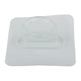 Gdfnmogo Runder Wandhaken für Ringtyp, Gardinenstangenhalter und Halterung, 7 x 7 cm,...