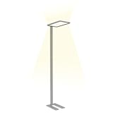 INNOVATE LED Stehlampe Büro Tageslicht – 40W+40W Up & Down Office Stehleuchte dimmbar...