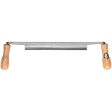 KIRSCHEN Werkzeuge 4000250 | Zugmesser, gerade, 250 mm, 2 Weißbuchenhefte,...