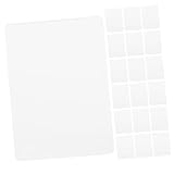 Sewroro 100 Stück Transparente Kunststofffolie Künstliche Pfingstrosen Füller Rose...