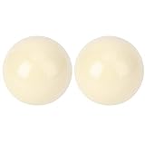 DEWIN Weiße Billardkugeln, 2 Stück Billardtisch Billardspielball Billardtisch...