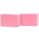 ProsourceFit Unisex – Erwachsene 810244021279 Yoga-Blöcke, Rosa,...