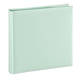 Hama Fotoalbum Jumbo 30x30 cm (Fotobuch mit 80 weißen Seiten, Album für 320...