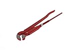 GEDORE red 45degree abgewinkelte Eck-Rohrzange, Spannweite 67 mm/2 Zoll, S-Maul,...