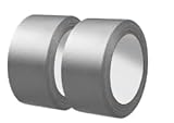 Editbar 2 Rollen 50mmx30m Silber Panzertape,Panzerband Extra Stark,Gewebeband Bunt,...
