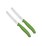 Victorinox Swiss Classic, Profi Tomaten- und Tafelmesser, Extra Scharfe Klinge,...