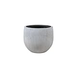 Klocke Design Pflanzgefäß/Blumentopf Betonoptik ⌀ 30 cm x H 26 cm