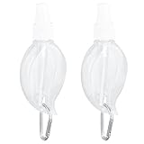 AUNMAS 2 PCs Händedesinfektionsmittel mit Clip, Tragbarer Nachfüllbarer Behälter, der...