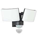 Oktaplex lighting LED Strahler mit Bewegungsmelder Außen Cali Dos Motion - IP65...