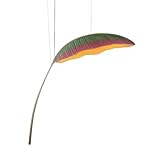 Kunst-Pendelleuchte | Wabi-Sabi Bananenblatt-Hängelampe | Modellier-Kronleuchter |...