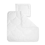 Julius Zöllner Kindersteppbett-Set Babytraum, Decke mit Kissen, Thinsulate Lite Loft,...