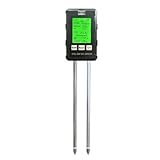 Bakkeny 6 in 1 Multifunktionaler Bodentester Bodenfruchtbarkeit pH-Temperatur...