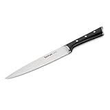 Tefal Ice Force K23207 Fleisch und Schinkenmesser | Handschutz | Edelstahl | Schwarz |...