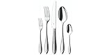 WMF Verona Besteck Set 6 Personen, 30 teilig, Monobloc-Messer, Cromargan...