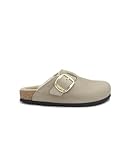 Birkenstock Boston Big Buckle 1030444 Shearling Tabakbraun Braun Damen Clog Slipper...