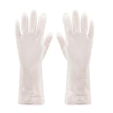 Handschuhe Stulpen Handschuhe Küche Latexhandschuhe Gummiwerkzeug Warmes langes Waschen...