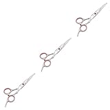 MAGICLULU 3St Friseurschere Salon Rasierschere professionelle haarschneideschere...