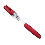 Küchenölpinsel, Silikon, rutschfeste Ölpinsel – ergonomischer Backpinsel, weiche...