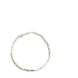 YUUKI Armreif Damen Silber 925,925 Silber Armband Für Frauen Silber Kleine Quadrate...