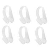 Gogogmee 6 Boxen Nasenklammern aus Langlebigem Silikon Verschleißfest und Bequem...