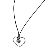 LEIDJGUN Zarte kleine Perlenkette, Choker, zierlicher Blumenanhänger, einfache...