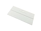 MBS TRADING | Tapetenglätter Andrückspachtel Tapezierspachtel PVC 240x120mm | weiß,...