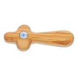 DIYEAH Mini-taufkreuz Aus Holz, Handkreuz, Gebetskreuz Für Die Katholische Konfirmation,...