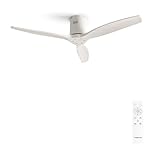 CREATE / WINDCALM/Deckenventilator Weiß mit Fernbedienung / 40W, Leise, Ø132...