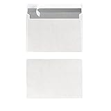 Herlitz Briefumschlag C6 Haftklebend, 100 Stück mit Innendruck in Folienpackung,...