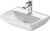 Duravit 073845 D-Neo Handwaschbecken, Weiß, 45 cm x 33,5 cm