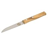 Constant - Solingen Messer mit Holzgriff Olive, Premium Gemüsemesser mit rostfreier...
