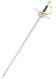 Battle-Merchant - Rapier Replik aus dem 17. Jahrhundert - handgeschmiedet aus...
