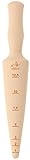 Teemando® Marken-Pflanzholz mit Scala aus unbehandeltem Buchenholz, 24,5 cm lang,...