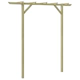 vidaXL Gartenlaube 200 x 40 x 205 cm Holz