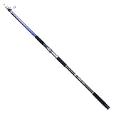 Agate Rod 4,5 m Kohlefaserverstärkte Angelrute Brandungsrute / 4-teilige...