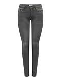 ONLY Damen Onlroyal Reg Sk Dnm Bj312 Noos Jeans, Grau (Dark Grey Denim), S 34L...